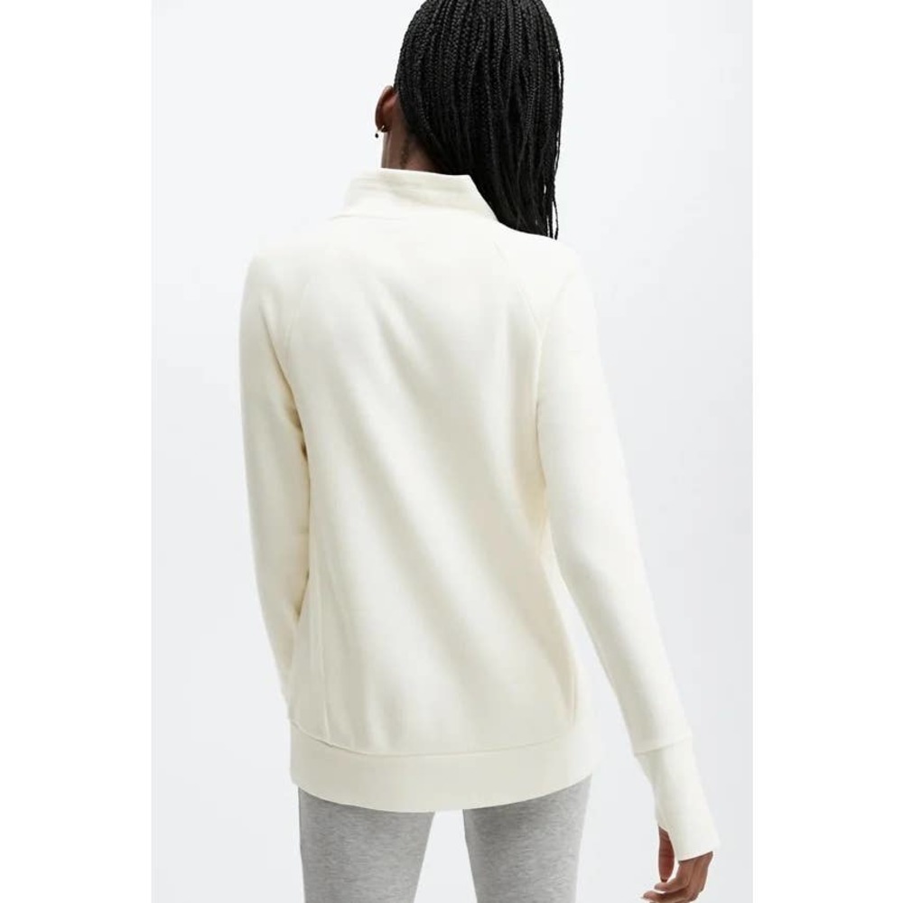 New Fabletics Zaylee Funnel Neck Tunic Warm White size M - Picture 2 of 9